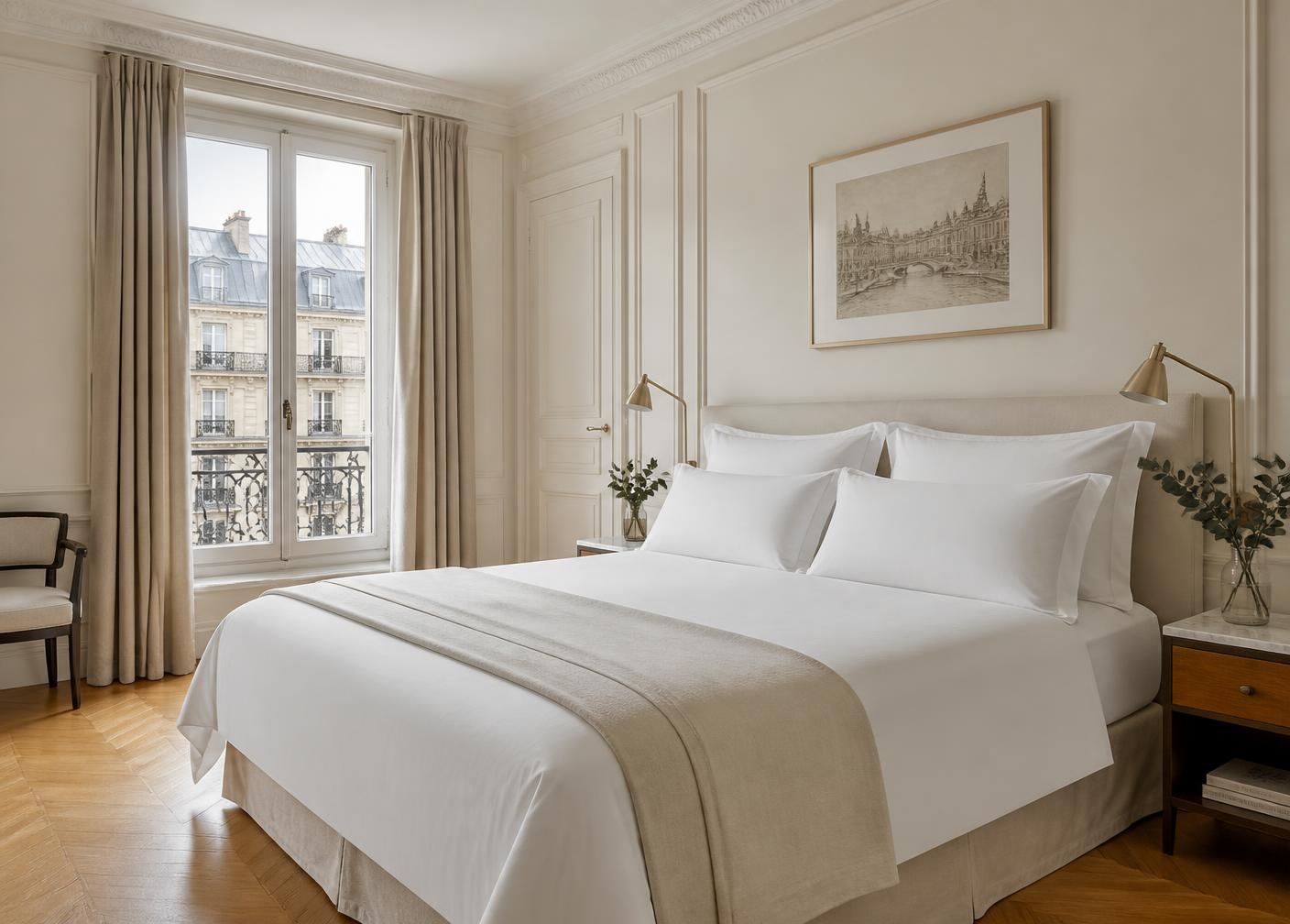 Appartement parisien lumineux prêt pour une location courte durée à Montmartre